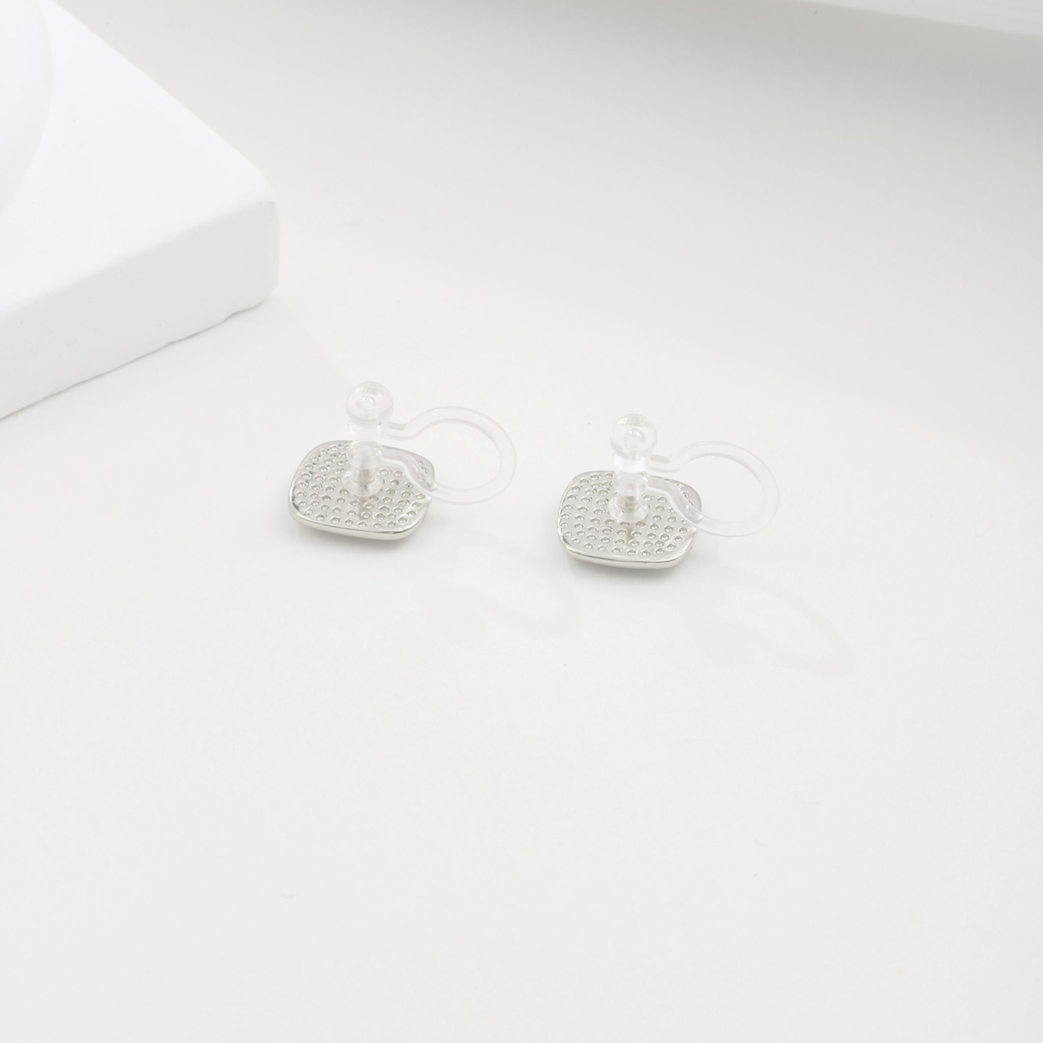 stud clip-on earrings by SOMIY – pain-free non-pierced jewelry for everyday wear