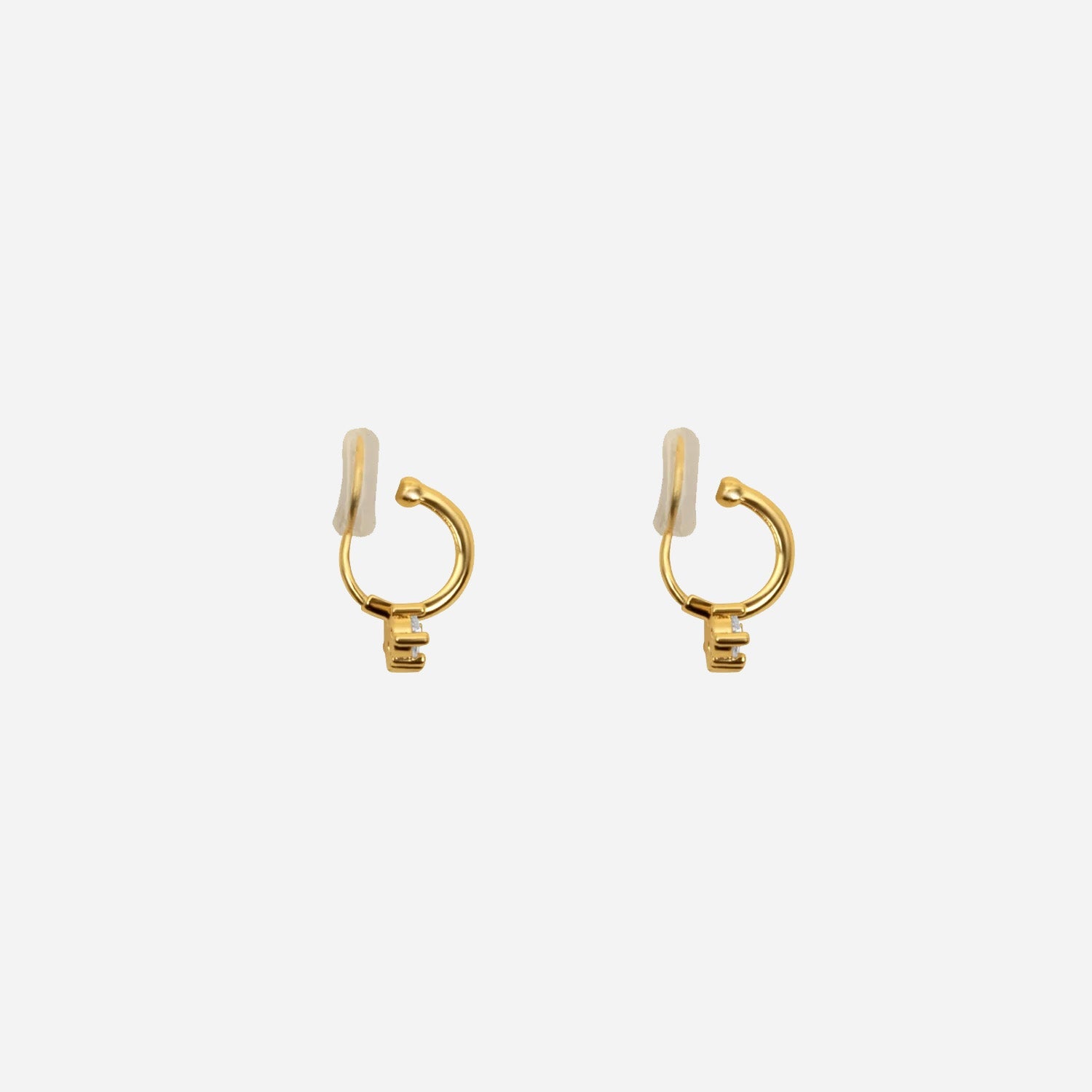 stud clip-on earrings by SOMIY – pain-free non-pierced jewelry for everyday wear