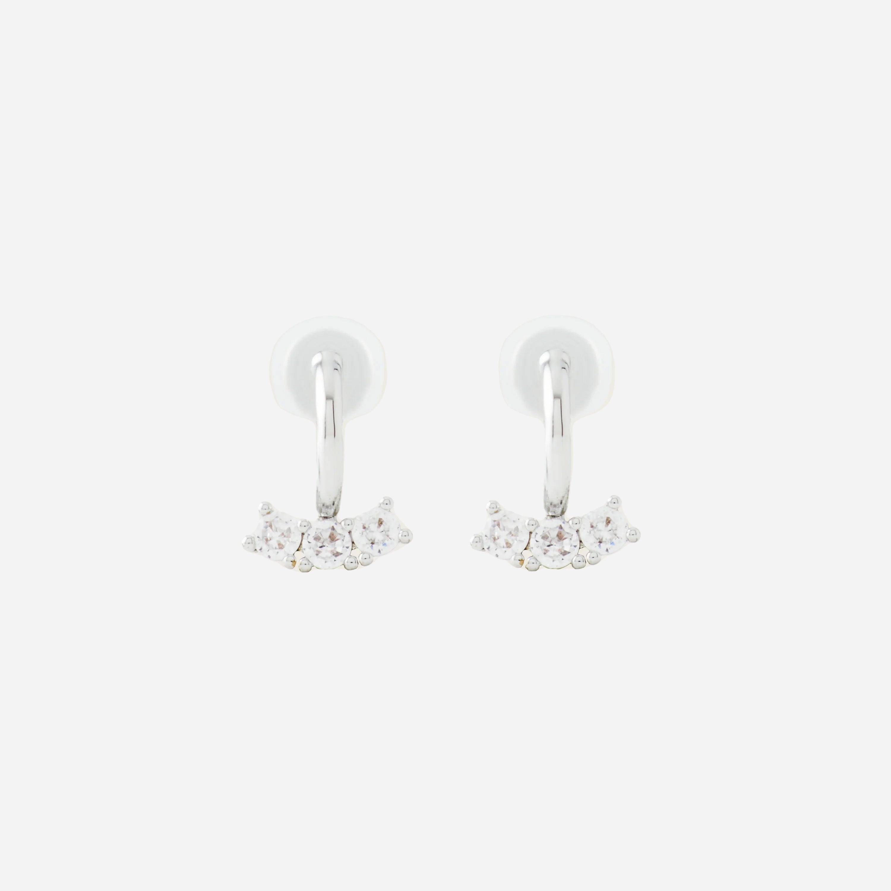 stud clip-on earrings by SOMIY – pain-free non-pierced jewelry for everyday wear