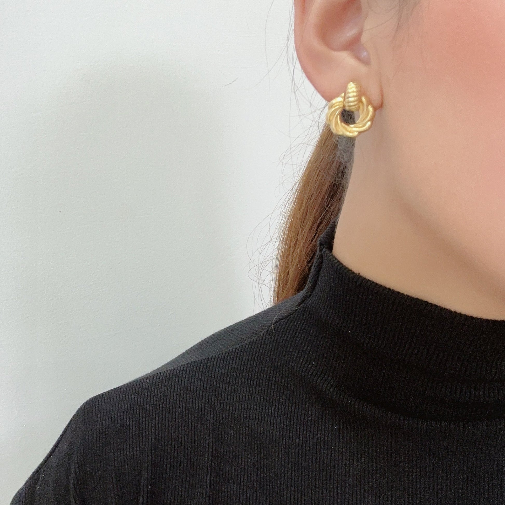 stud clip-on earrings by SOMIY – pain-free non-pierced jewelry for everyday wear