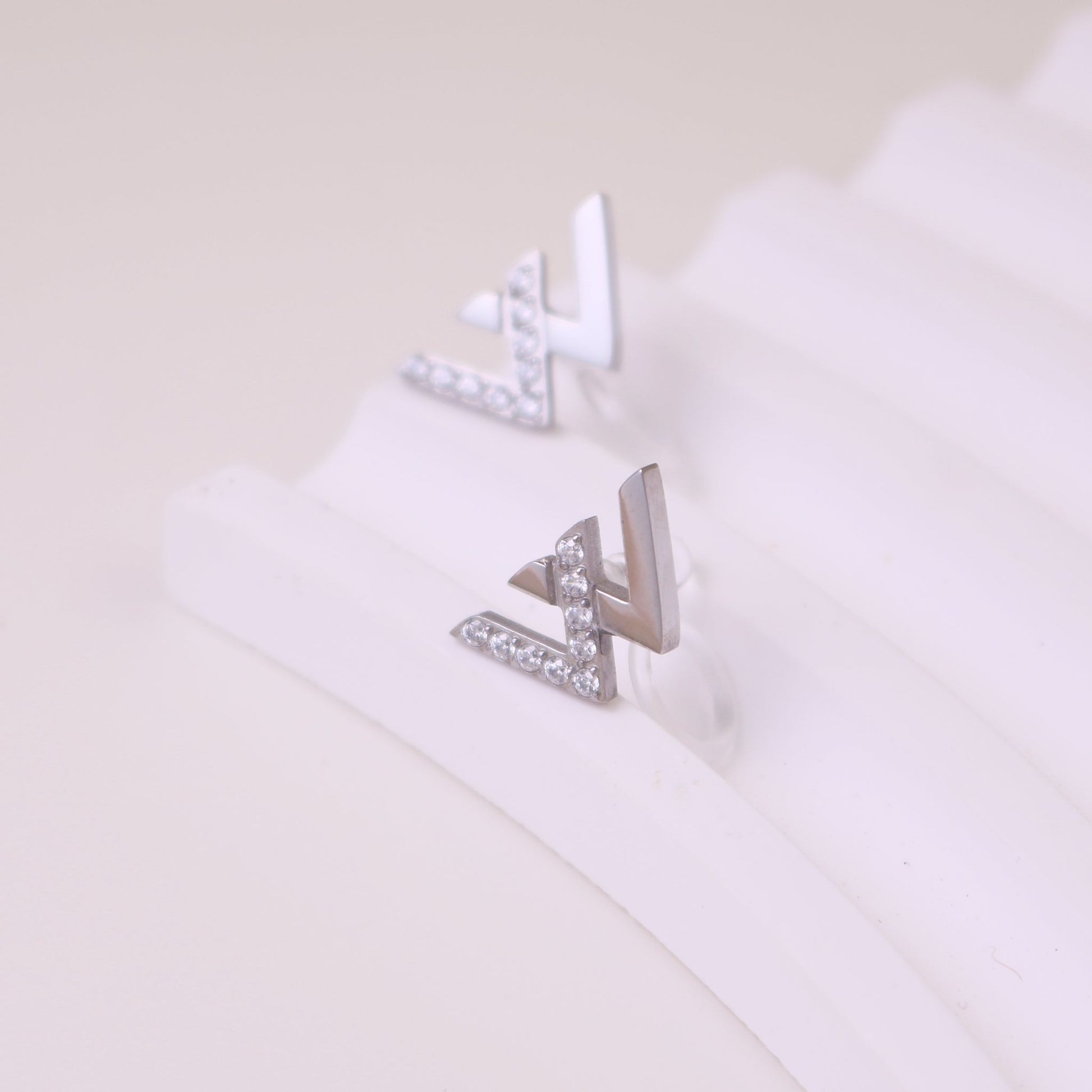 stud clip-on earrings by SOMIY – pain-free non-pierced jewelry for everyday wear