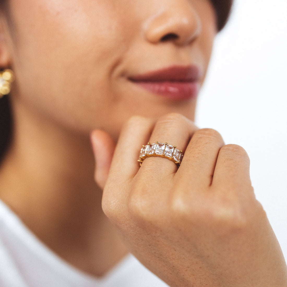Goldadjustable ring by SOMIY – elegant minimalist jewelry for everyday wear