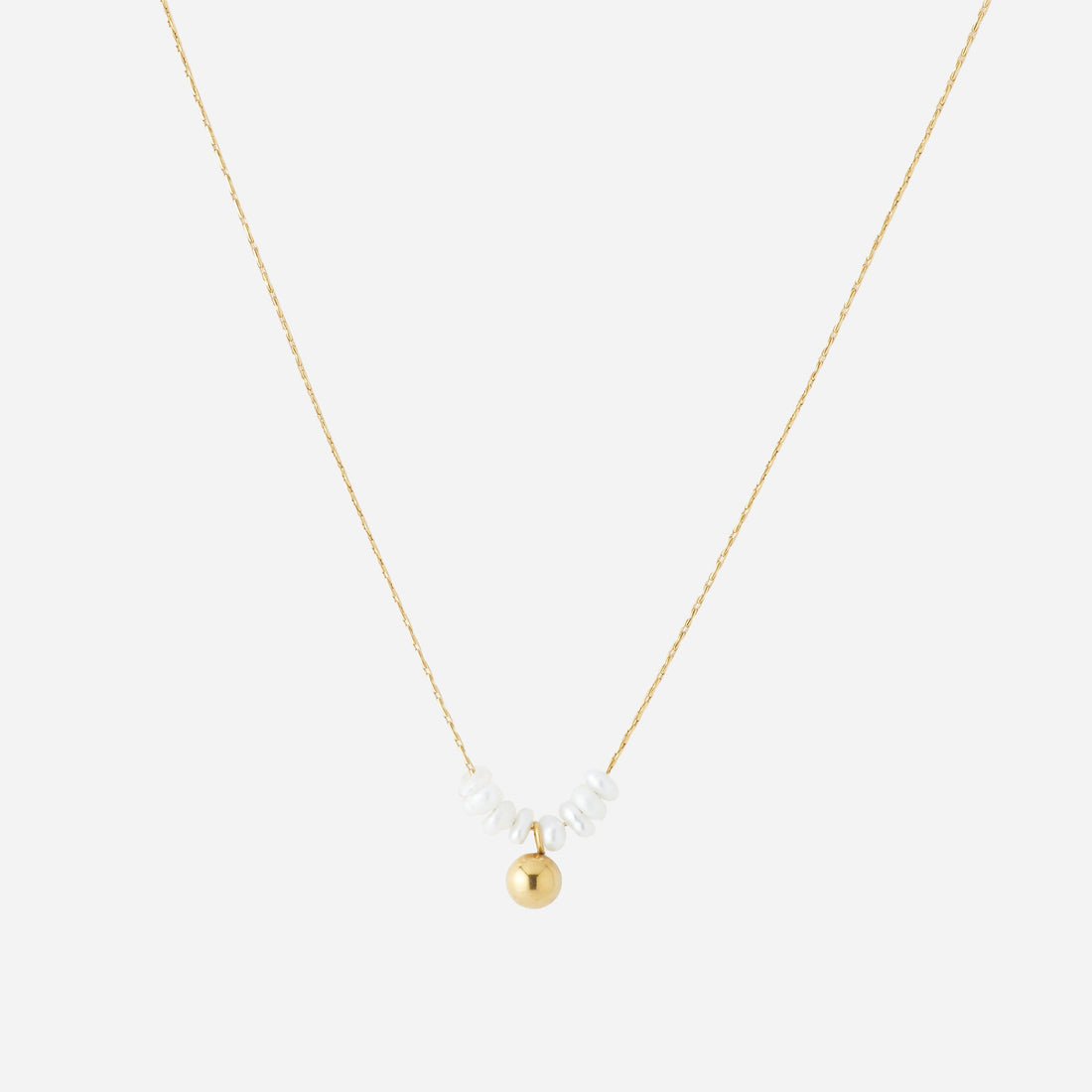 Gold Pearladjustable ring by SOMIY – elegant minimalist jewelry for everyday wear