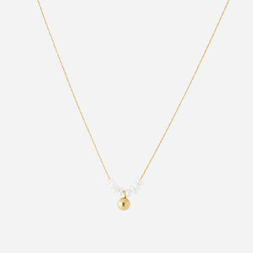 Gold Pearladjustable ring by SOMIY – elegant minimalist jewelry for everyday wear