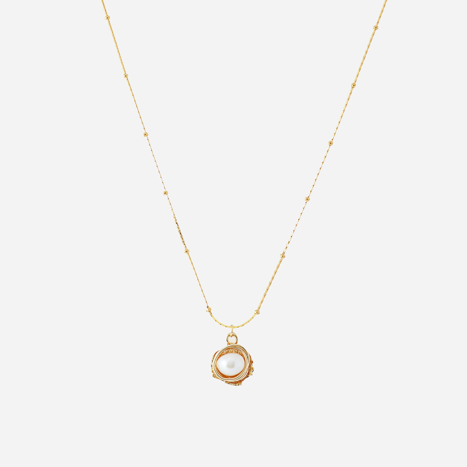 Gold Pearl CZadjustable ring by SOMIY – elegant minimalist jewelry for everyday wear