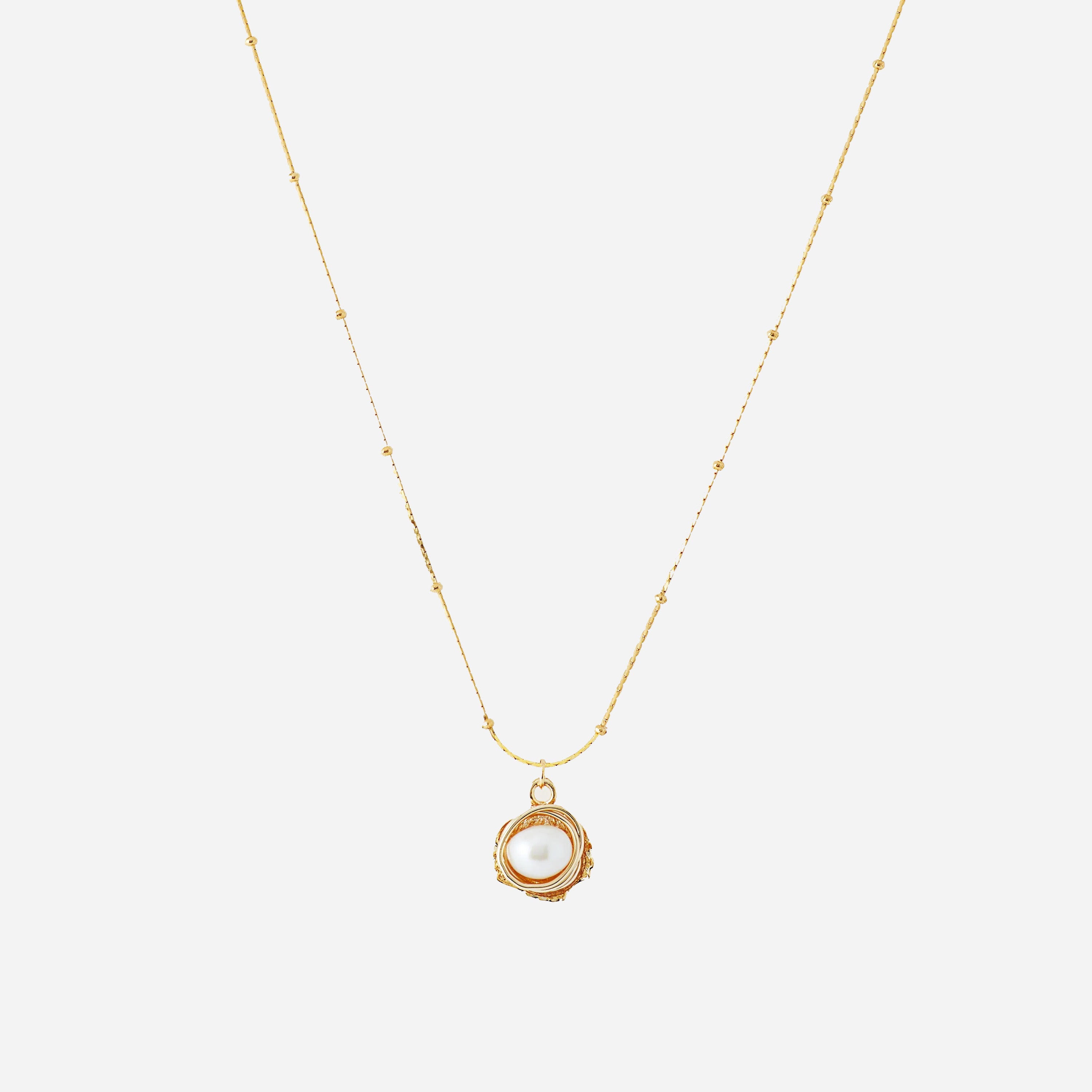 Gold Pearl CZadjustable ring by SOMIY – elegant minimalist jewelry for everyday wear